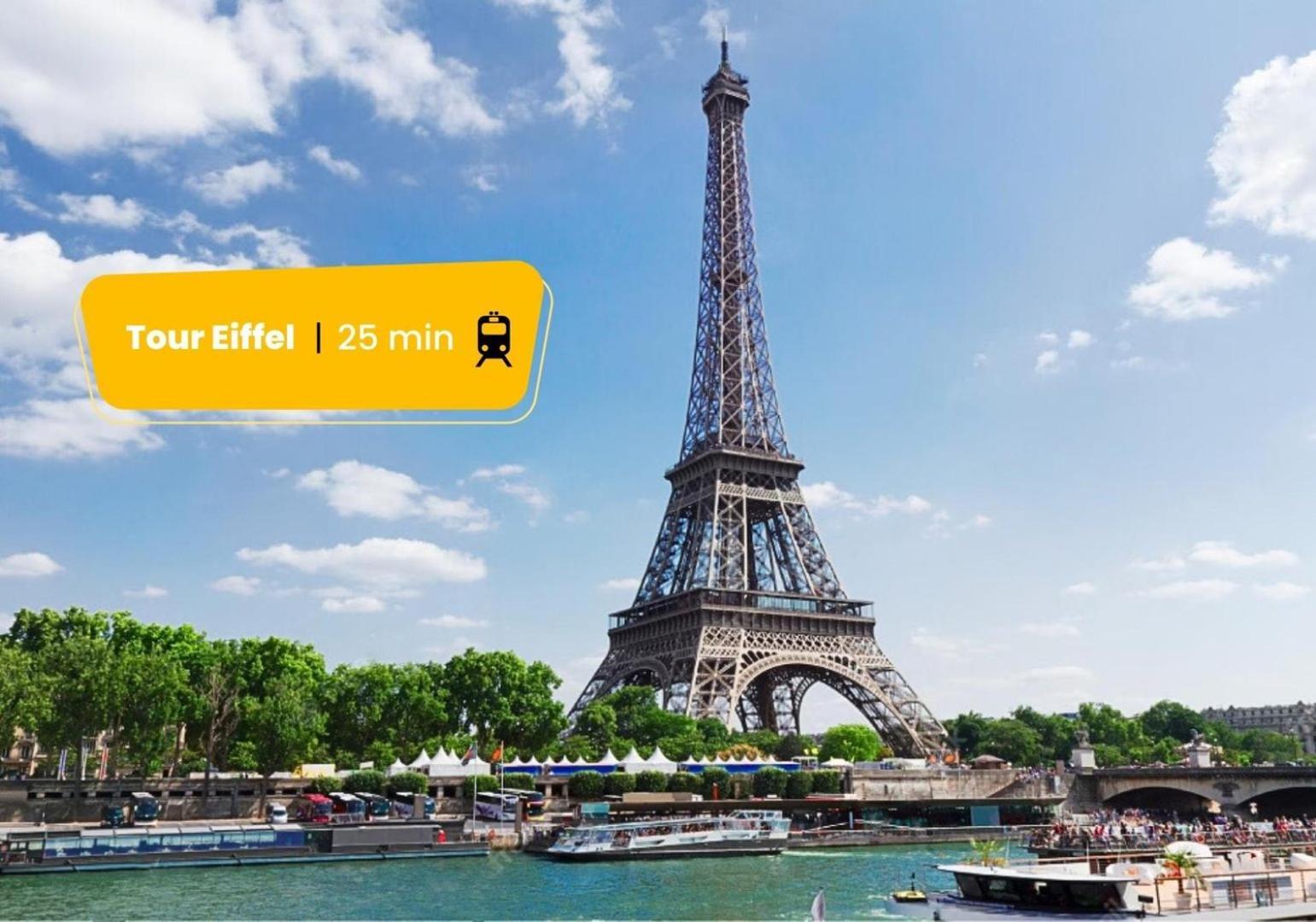 303 Suite Simha - Superbe Appartement A Paris Dış mekan fotoğraf