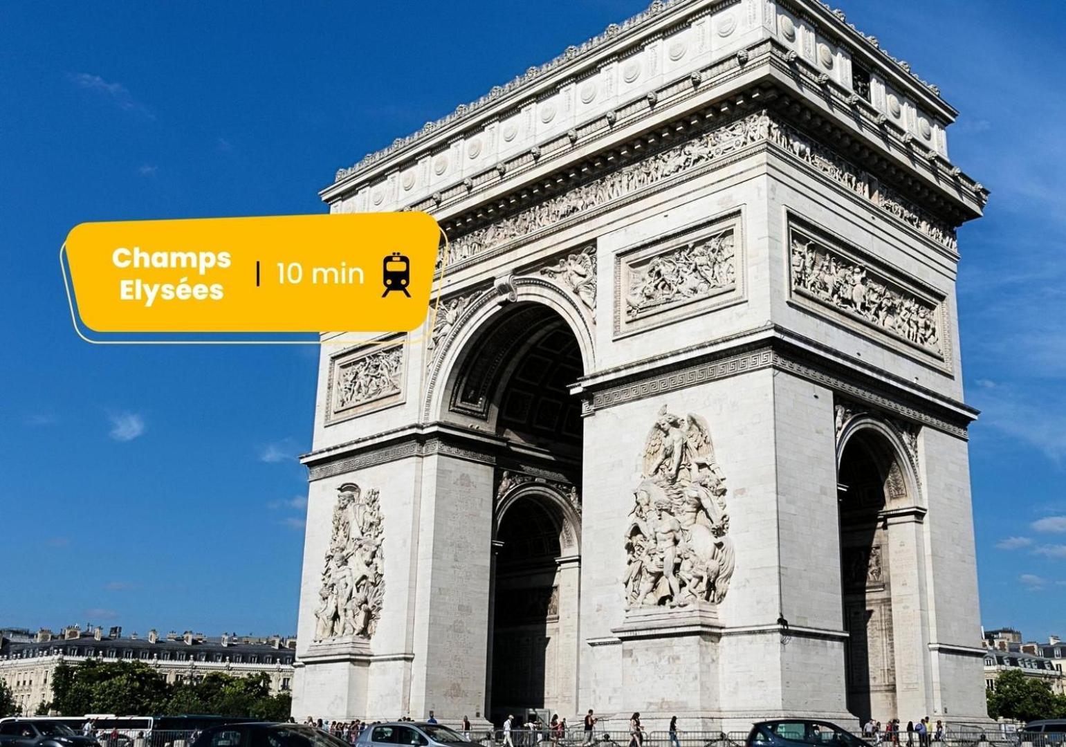 303 Suite Simha - Superbe Appartement A Paris Dış mekan fotoğraf